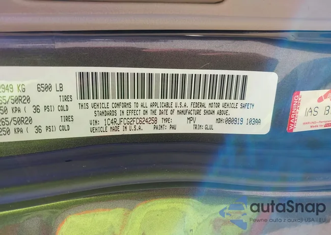 1C4RJFCG2FC624258: 41967261