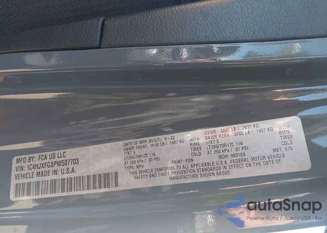 1C4HJXFG8PW507703: 41966618