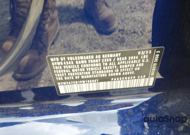 WVWVA7CD1PW166867: 41968010