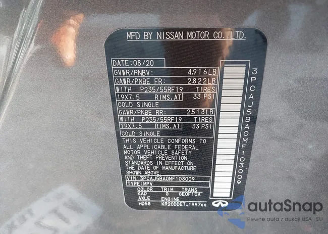 3PCAJ5BA0MF103009: 41968487