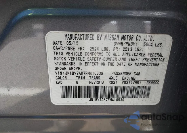 JN1BV7AR7FM410539: 41967688