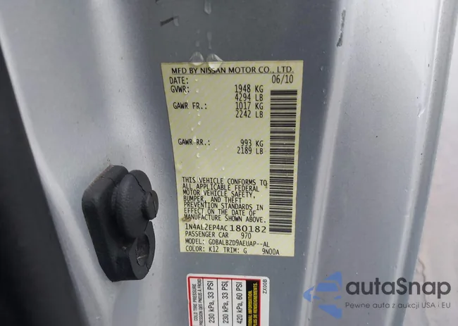 1N4AL2EP4AC180182: 41968970