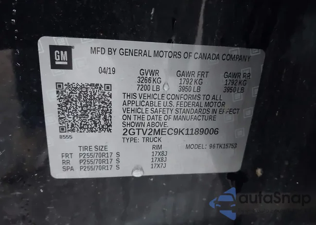 2GTV2MEC9K1189006: 41968995