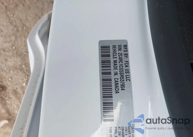 2C4RC1CG5SR537954: 41969287