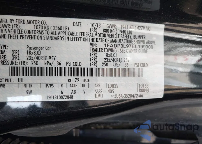 1FADP3L97EL199309: 41969919