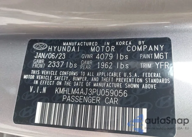 KMHLM4AJ3PU059056: 41970899