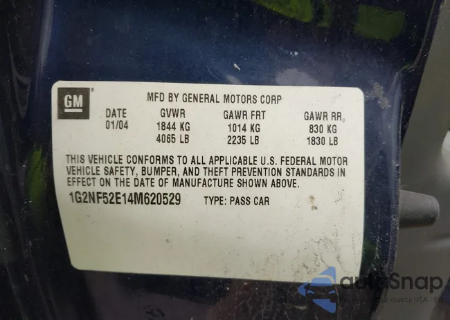 1G2NF52E14M620529: 41972467