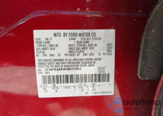 2FMPK4APXHBC51836: 41971749