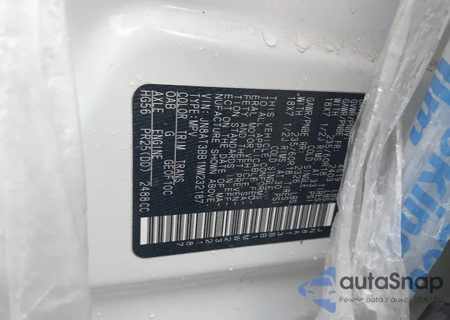 JN8AT3BB1MW232187: 41972675