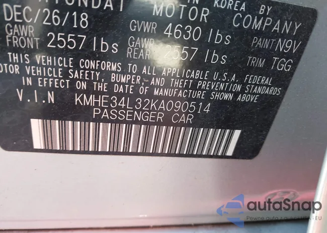 KMHE34L32KA090514: 41972794