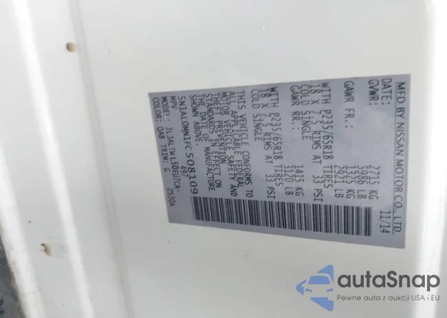 5N1AL0MN1FC508109: 41974190