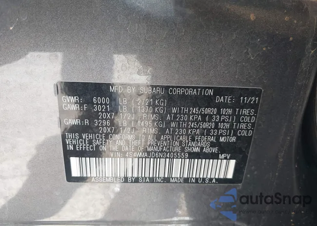 4S4WMAJD6N3405559: 41974488