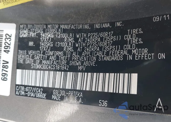 5TDKK3DC4CS181842: 41975060