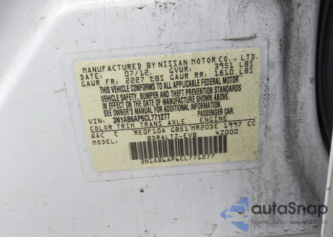 3N1AB6AP6CL771277: 41975467