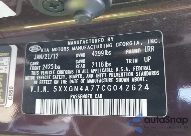 5XXGN4A77CG042624: 41974769