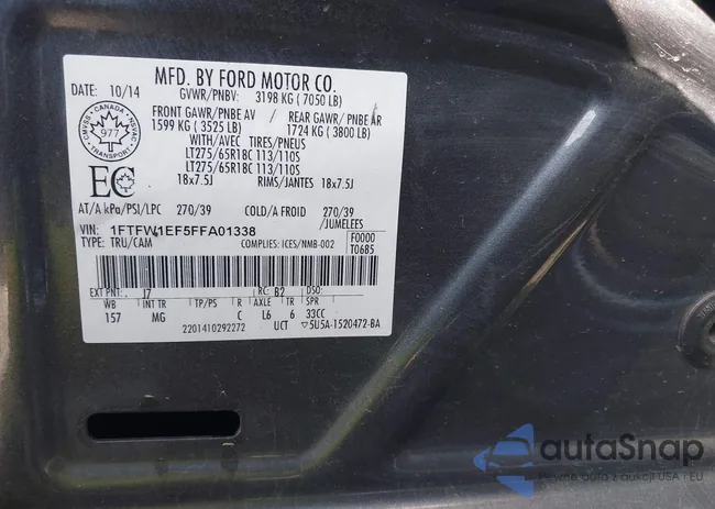 1FTFW1EF5FFA01338: 41975939