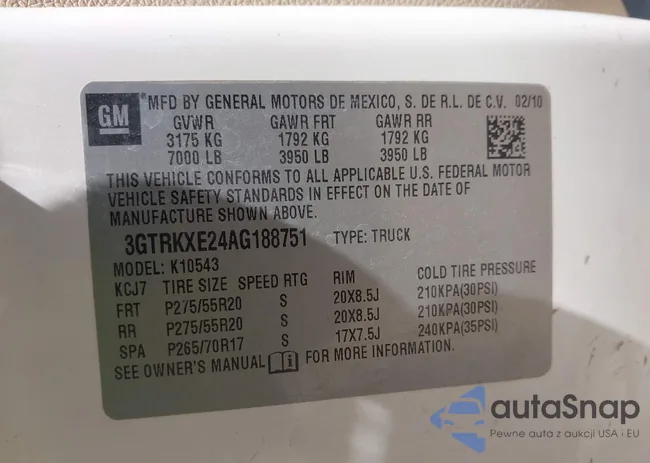 3GTRKXE24AG188751: 41976502