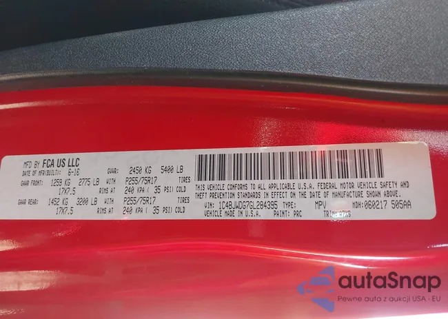 1C4BJWDG7GL284395: 41975692