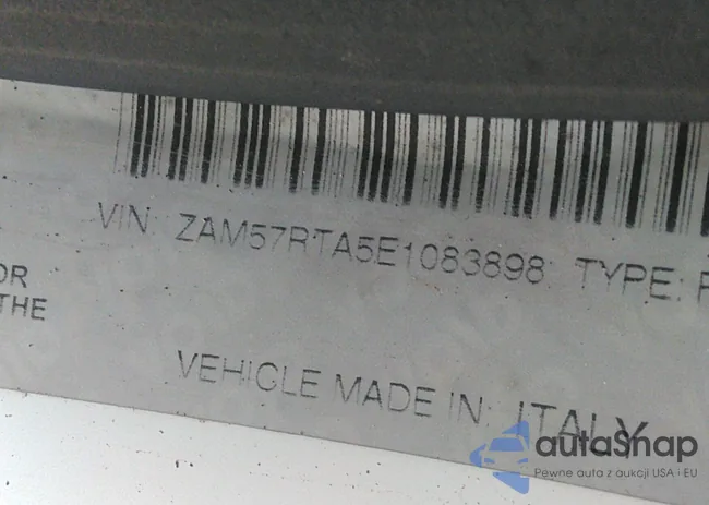 ZAM57RTA5E1083898: 41975853