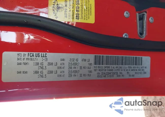 3C4NJDDB4KT690735: 41976801