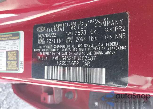 KMHLS4AG4PU462487: 41978250