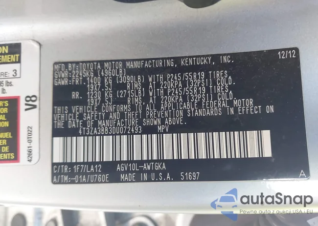 4T3ZA3BB3DU072493: 41977838