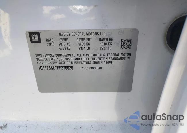 1G11F5SL7FF276620: 41979159