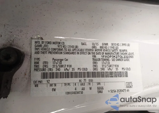 1FADP3K27GL222353: 41980277