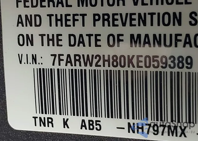 7FARW2H80KE059389: 41982466