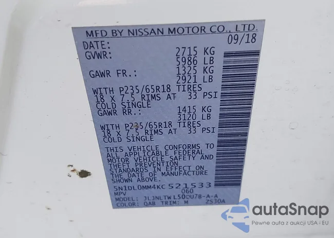 5N1DL0MM4KC521533: 41983015