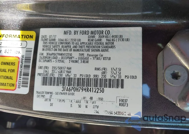 3FA6P0H79HR412250: 41984265