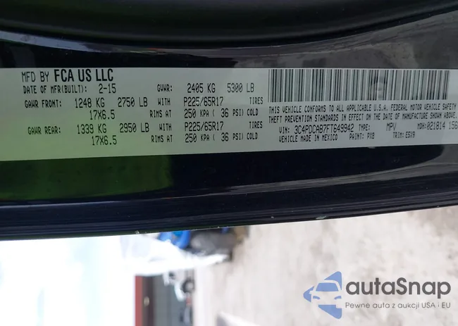 3C4PDCAB7FT649942: 41984312