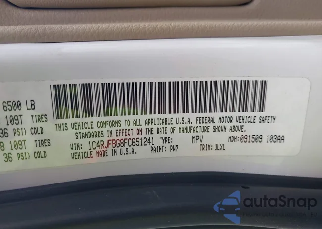 1C4RJFBG8FC651241: 41984446