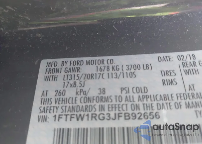 1FTFW1RG3JFB92656: 41983862