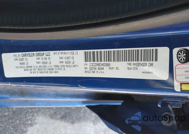 1C3CDZAB6DN653869: 41984957