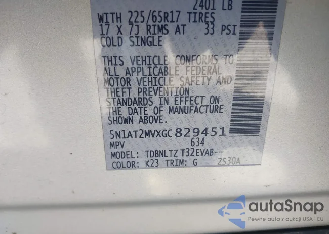 5N1AT2MVXGC829451: 41984630