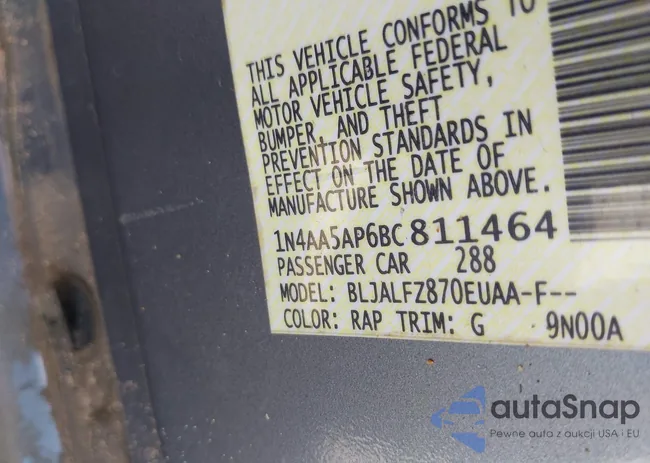 1N4AA5AP6BC811464: 41985528