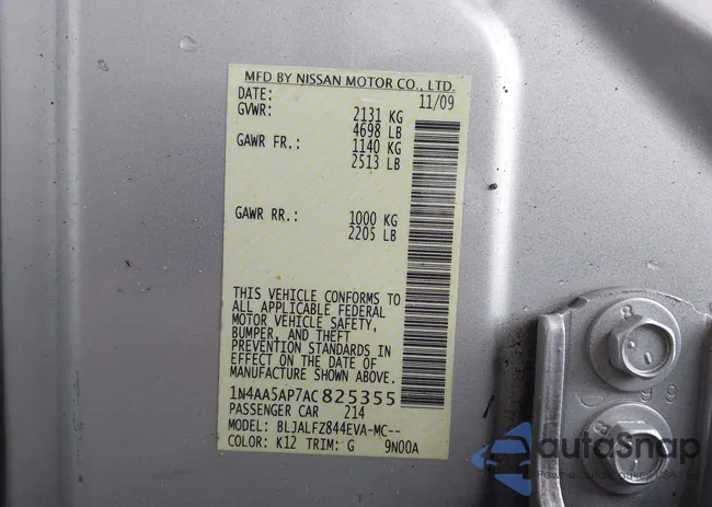 1N4AA5AP7AC825355: 41987311