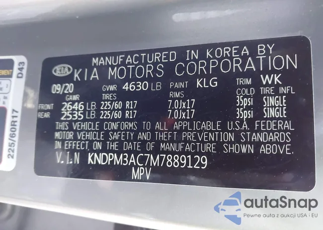 KNDPM3AC7M7889129: 41986534