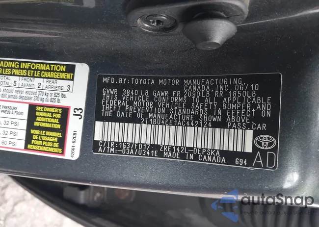 2T1BU4EE1AC442124: 41986799