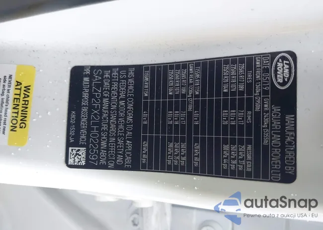 SALZP2FX2LH022597: 41987533