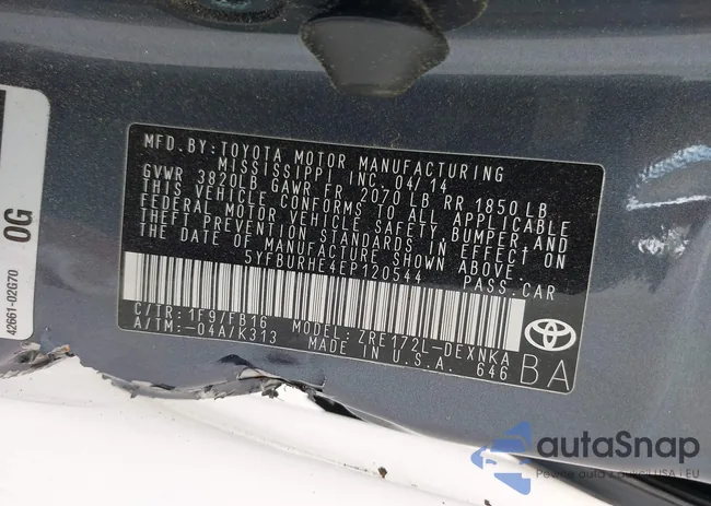 5YFBURHE4EP120544: 41989160