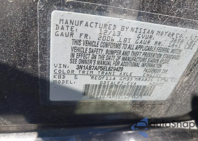 3N1AB7AP5EL629429: 41988604