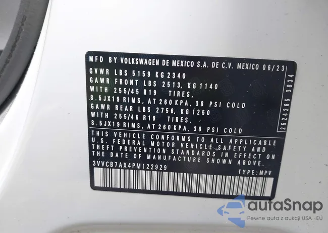 3VVCB7AX4PM122929: 41988756