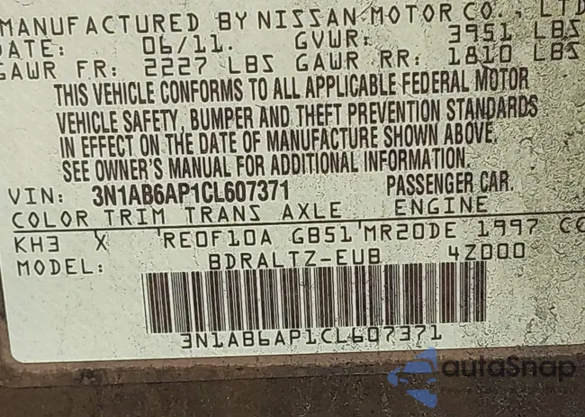 3N1AB6AP1CL607371: 41990056