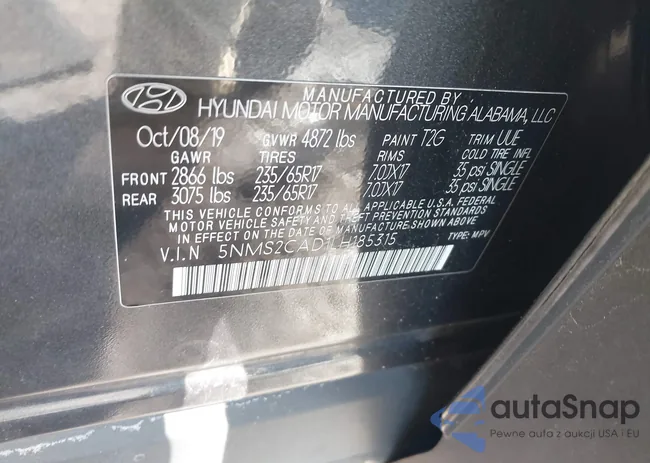 5NMS2CAD1LH185315: 41990445