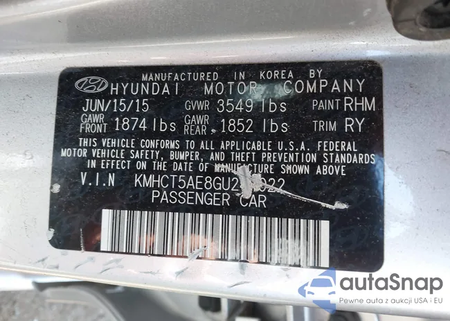 KMHCT5AE8GU244022: 41990449