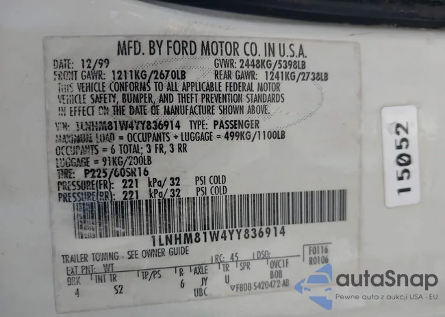 1LNHM81W4YY836914: 41990498