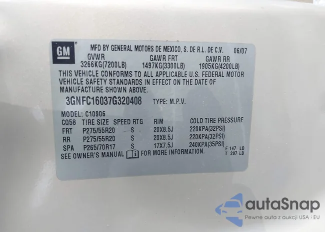 3GNFC16037G320408: 41989904