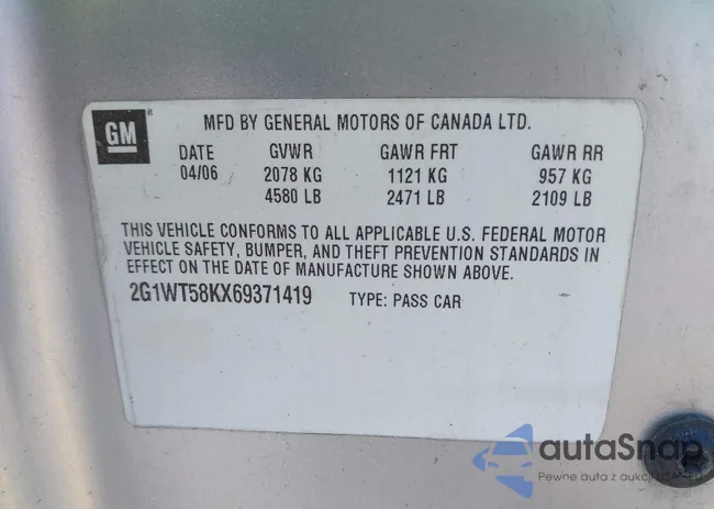 2G1WT58KX69371419: 41991360